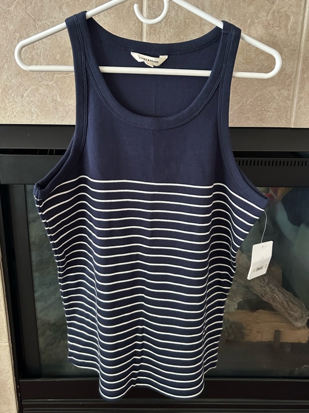 Lucky Brand Striped Tank Top